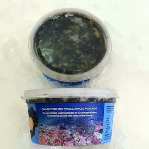Products: Premium Minced Paua Meat 200g Pot