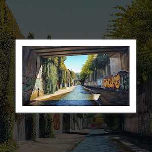 Sam Foley Art Prints: 'Water of Leith' signed art print by Sam Foley