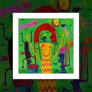 Ewan Mcdougall Art Prints: "Look!" art print by Ewan McDougall