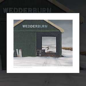 Iconic Art Prints: "July on the Maniototo" framed signed art print by Grahame Sydney