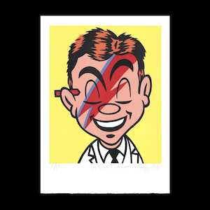 A Lad Insane – Limited Edition Screenprint by Dick Frizzell