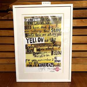 All: Yellow by Sam Hunt - Dick Frizzell