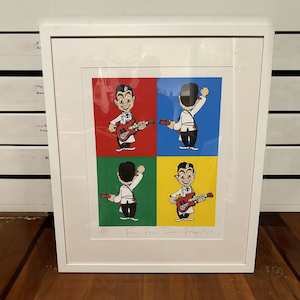 Four Four Time - Dick Frizzell - Limited edition