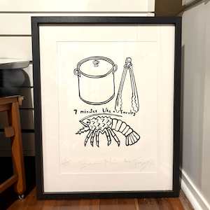 Dick Frizzell: 7 minutes like a Saveloy - Dick Frizzell - Limited edition