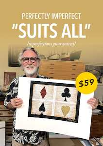 Suits All - limited edition Dick Frizzell art print (Perfectly Imperfect)