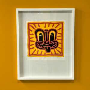 Red Haring 1 (Printer's Proof) - Dick Frizzell - framed limited edition