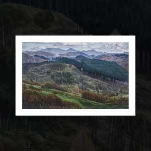 Premium Art Prints: "Milling - Whakaangiangi" art print by Dick Frizzell