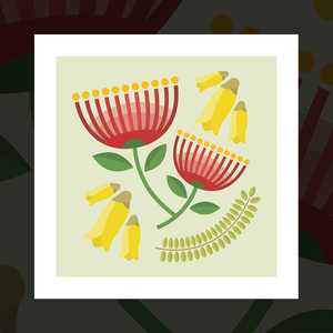 'Summer Blush' art print by Cecilia Moore