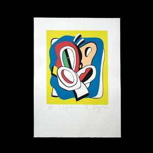 'Legerdemain IV' Limited Edition Screenprint by Dick Frizzell