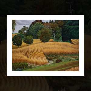 'Corn' art print by Dick Frizzell