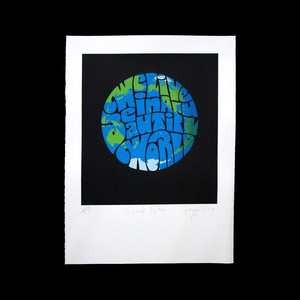 'Good News' Limited Edition Screenprint by Dick Frizzell
