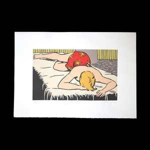 'Blue Hawaii' limited edition screenprint by Dick Frizzell