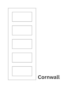 Interior Door: CORNWALL - MR Board Solid Core