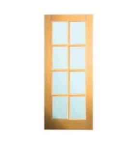 Solid Wooden Doors: French 8 -  Exterior Door