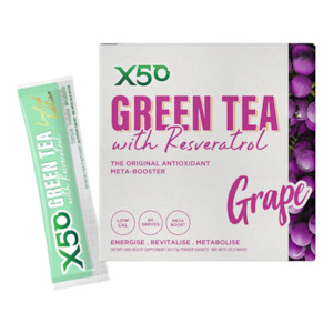 X50: X50 Green Tea 60 Serve Grape