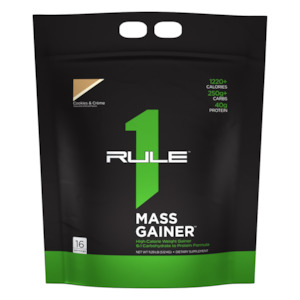 Gain Mass: R1 Mass Gainer 12LB Cookies & Creme