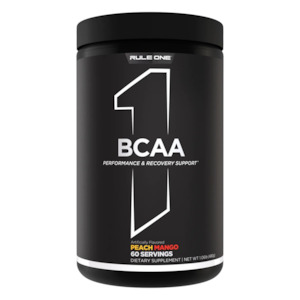 Improve Recovery: R1 BCAA 60 Serve Peach Mango