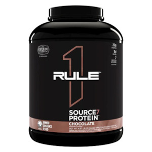 R1 Proteins Front Page: R1 Source 7 Protein 5lb Chocolate