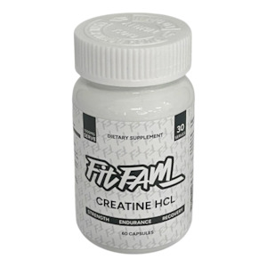 Creatine Test Strength: Fitfam Creatine HCL