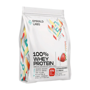 Proteins: Emrald Whey 2.2kg Strawberries & Cream