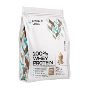 Proteins: Emrald Whey 900g Iced Latte