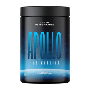 Pre Workouts: Apollo Pre Workout Blue Raspberry