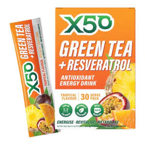 X50 Green Tea 30 Serve Tropical