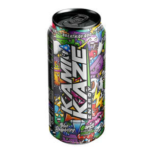 Kamikaze Can Blue Raspberry