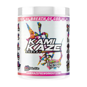 Kamikaze Pre Workout Rainbow Gummy