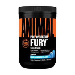 Animal Fury Blue Raspberry