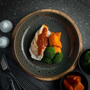 Weight Management: Chicken with Pumpkin & Broccoli