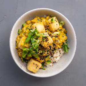 Vegetarian Vegan: Tofu and Chickpea Curry