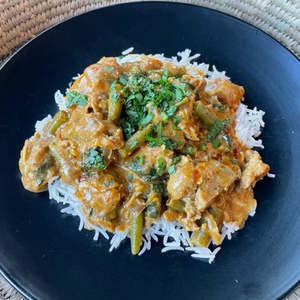 Frozen Meals: Frozen Chicken Rendang Curry