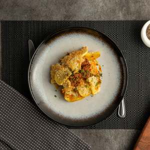 Frozen Meals: Frozen Mince & Vege Pie with Scalloped Potatoes