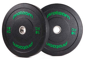 Functional Training: Proteam Rubber Bumper Plates