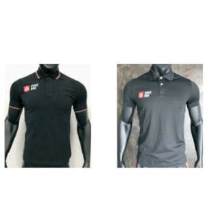 Proteam: Referee Black Polo