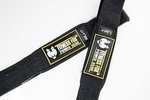 Pro Heavy Lifting Strap (70cm Long ) ( black / yellow)