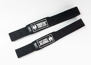Fitness Fox Best Selling: Pro Heavy lifting strap 70cm Long ( Black/White)