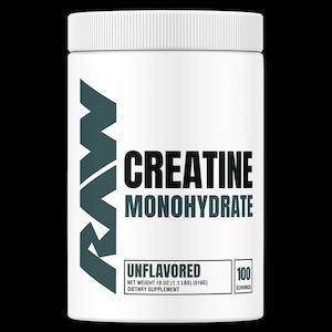 New Collection: Raw Nutrition Creatine Monohydrate (510g) x 100 Servings