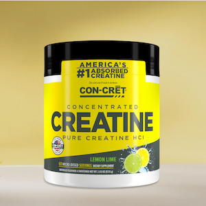 New Collection: CON-CRET® Creatine HCl – Lemon Lime Flavor