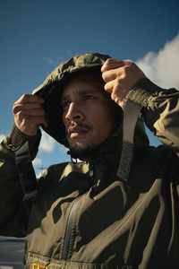 Mens Sauna Suits: Fitness Fox Sauna Jacket-9th Edition ( OLIVE GREEN )