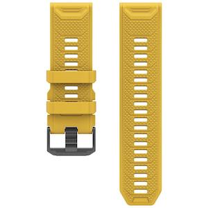 Coros Replacement Bands: Coros Vertix 2 SILICONE Band – Yellow