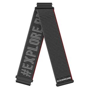 Coros Replacement Bands: COROS APEX 2/PACE 2 Nylon Strap Black 20 mm