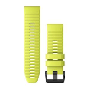 Quickfit 26mm: Garmin QuickFit 26 Amp Yellow Silicone