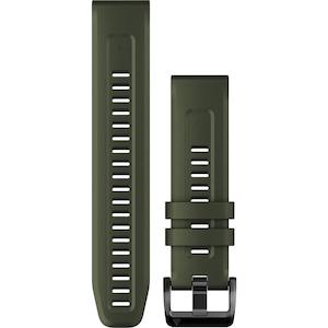 Quickfit 22mm: QuickFit 22 Watch Band – Moss Silicone