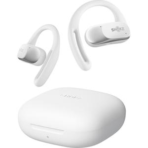 Headphones: SHOKZ OpenFit Air True Wireless Open-Ear Headphones (White)