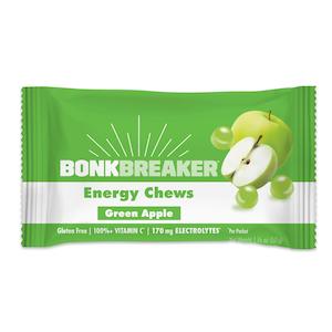 Chews: Bonk Breaker Green Apple Energy Chews - 50g