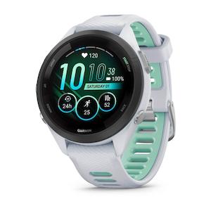 Garmin Forerunner 265S Multisport GPS Smartwatch – Black Bezel with Whitestone&hellip;