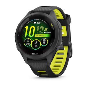 Garmin Forerunner 265S Multisport GPS Smartwatch – Black Bezel and Case with B&hellip;