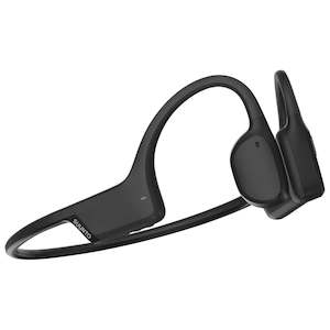 Headphones: SUUNTO Sonic Open-Ear Bone Conduction Sports Headphone - Black